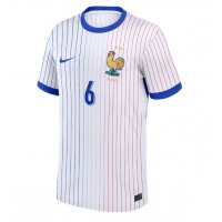 Camiseta Francia Eduardo Camavinga #6 Segunda Equipación Replica Eurocopa 2024 mangas cortas